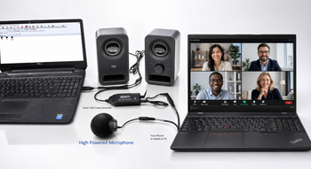 Elite Court Reporter Zoom Kit Speaker System